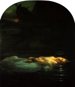 DELAROCHE Paul - La jeune martyre (vers 1855)